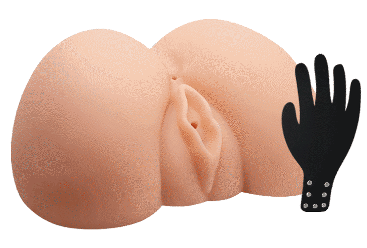 Мастурбатор Вагіна і анус з подвійною вібрацією CRAZY BULL-Judy Vibrating, BM - 009095Z-1 BM-009095Z-1 фото