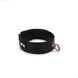 Нашийник з повідцем Liebe Seele Black Organosilicon Collar with Leash SO9484 фото 4