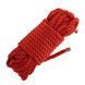 Мотузка для шибарі LOCKINK SEVANDA Shibari Pratice Rope Red, 8 метрів SX0879 фото 1