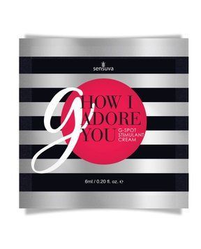 Пробник гелю для точки G Sensuva - G, How I Adore You G-Spot (6 мл) SO3546 фото