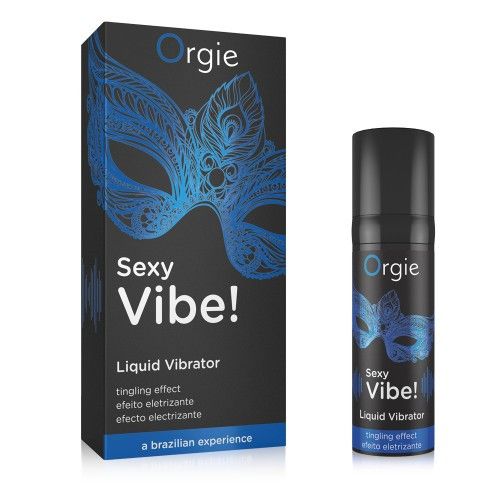 Рідкий вібратор Orgie Sexy Vibe! Liquid Vibrator 500304 фото