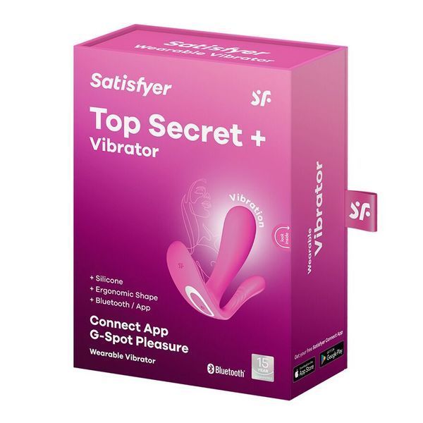 Смарт-вібратор у трусики Satisfyer Top Secret Pink SO7790 фото