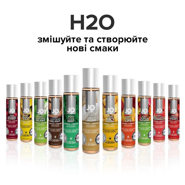 Змазка на водній основі System JO H2O — Vanilla Cream (30 мл) SO1480 фото