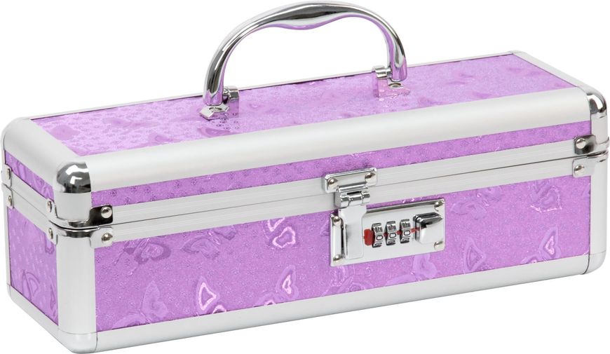 Кейс для зберігання секс-іграшок BMS Factory - The Toy Chest Lokable Vibrator Case Purple SO5562 фото